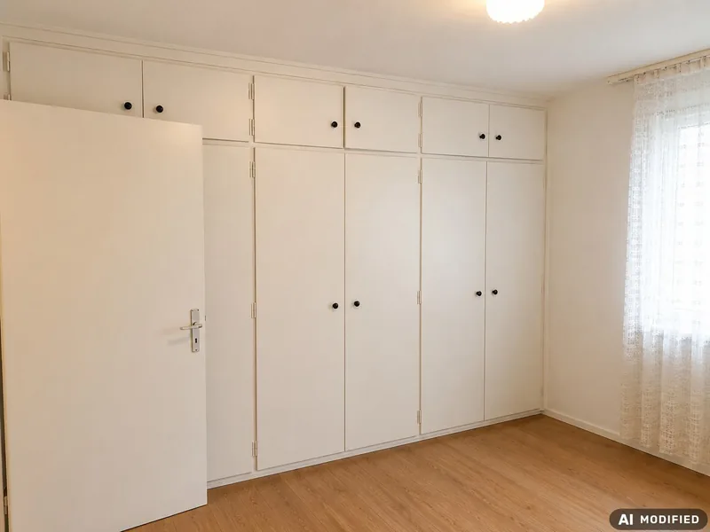 Schlafzimmer 1 · Ansicht 2, KI-bereinigt