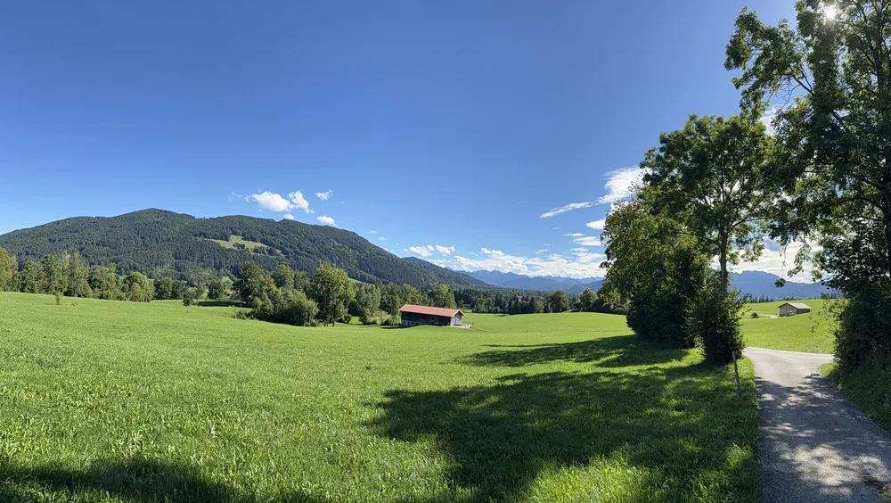 Voralpenlandschaft im Tölzer Umland