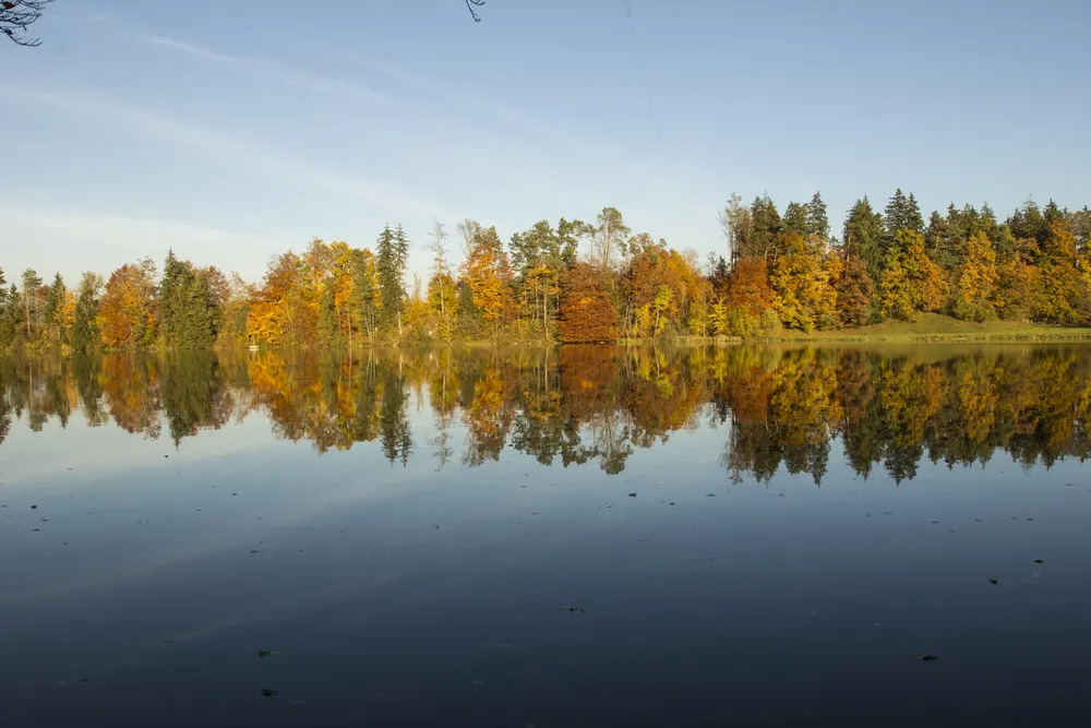 Die Isar im Herbst